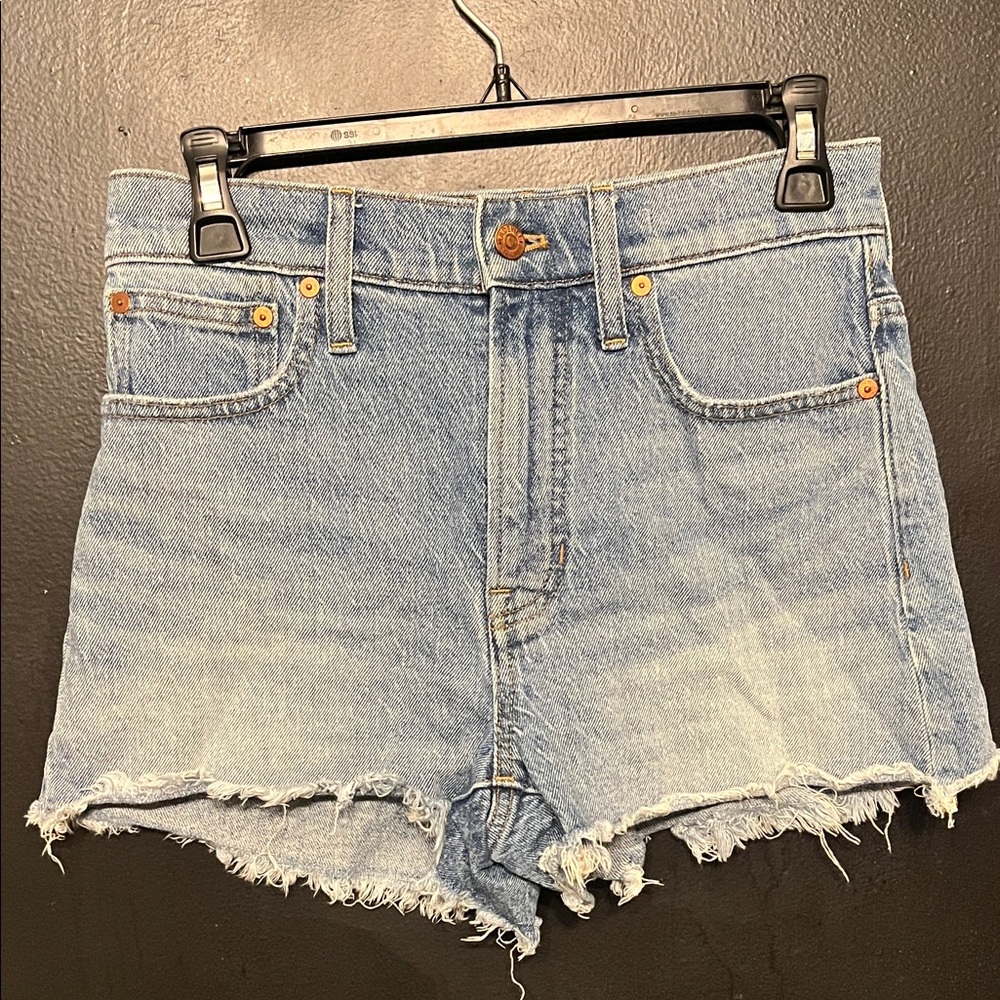 Madewell Light Blue Jean Shorts